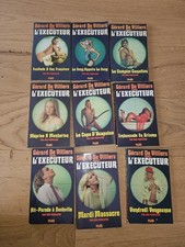 Lot De 9 Livres L'Executeur