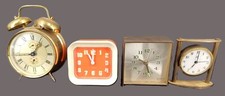 Lot de 4 réveils anciens