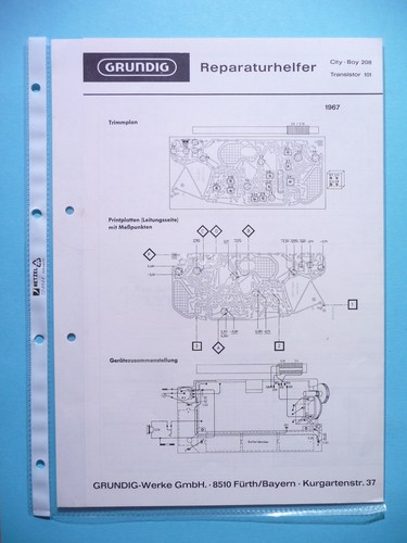 Manuel service pour grundig - manuel,