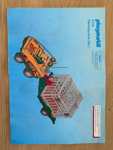 Playmobil notice - –,