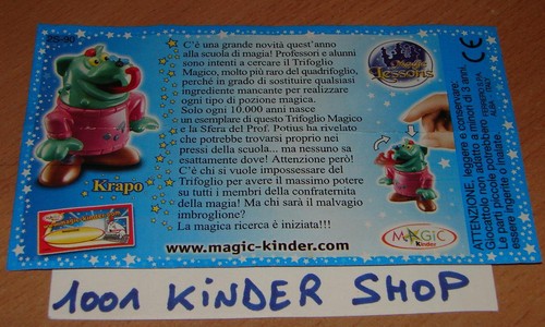 Kinder magic lessons - 2s-90,