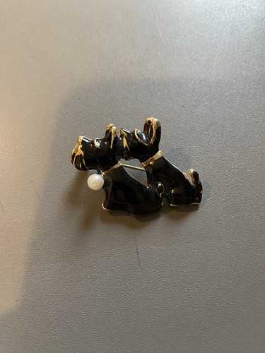 Broche chien scottish fox - broche,