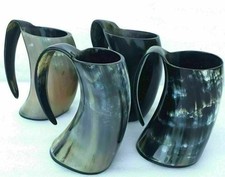 Lot de 4 tasses en corne de