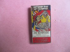 pin's  JO 1920  ANVERS  VII olympiad  COCACOLA