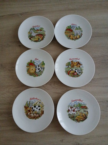 Assiettes fromage euro - assiettes,