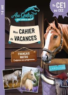Cahier vacances galop du - de,