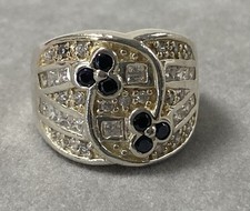 Superbe bague argent zirconium