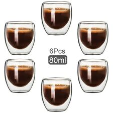 6 pièces, tasses à expresso