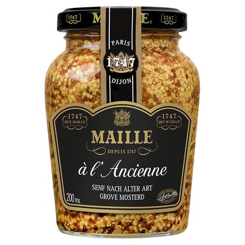 Moutarde ancienne avec du - moutarde,