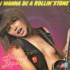 disque vinyle 45 tours Nadine expert I wanna be a Rolling' Stone