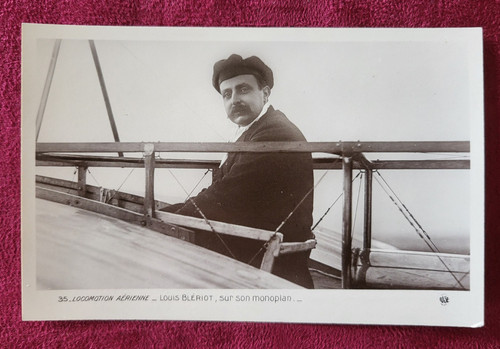 Carte postale aviation louis - postale,