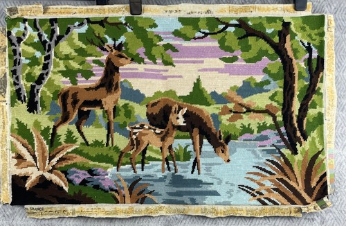 Grande tapisserie cerfs - cerfs, biches