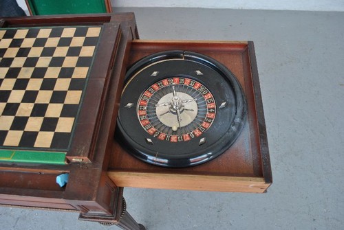 Table jeux roulette - à,