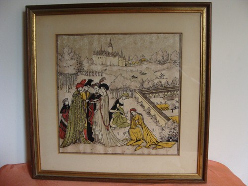 Scènes moyen âge sur - du, moyen-âge