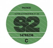 vignette fiscale 1992 collage intérieur pare-brise valorisation année youngtimer