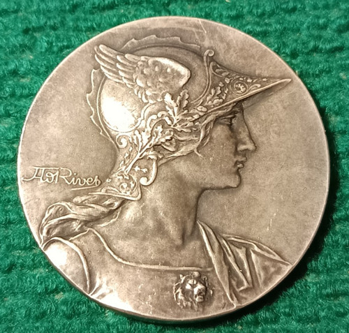 Médaille bronze poinçon - médaille,