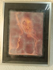 Pastel Encadré Signé D