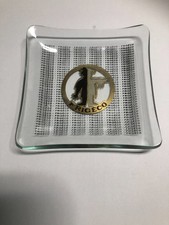 CENDRIER VIDE POCHE FRIGECO EN VERRE PAR SAVIGNAC