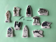 Série de Fèves  STAR WARS 2017 Complète 10 fèves