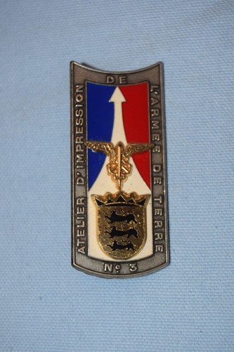 B51 insigne armée - , atelier
