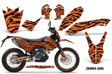 Graphisme Stickers +# Plt / Jante Pour KTM 690 Supermoto Enduro 2008-2015 Zbra