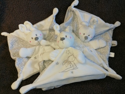 Doudou lot doudous lapin - 3,