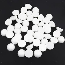50pcs 5cm White Modeling Craft