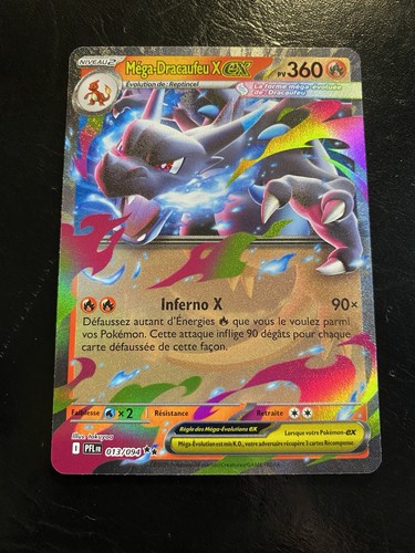 Carte pokémon méga dracaufeu - pokémon, méga-dracaufeu