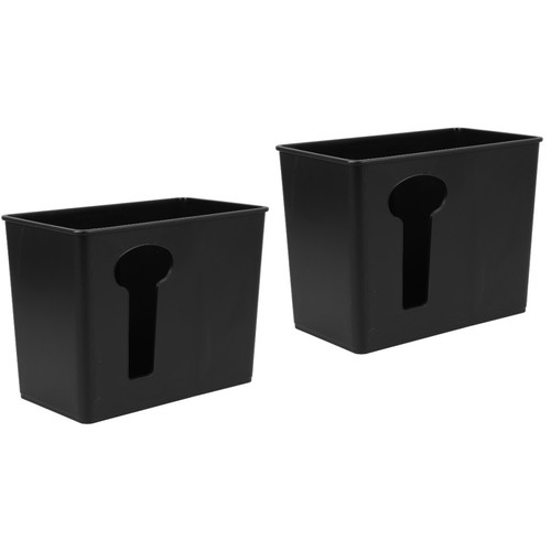 Reusable black cutlery - black,