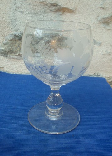 V72 grand verre sur pied - sur,