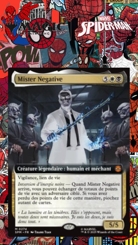 Mister negative extra - mister,