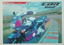 Honda CBR 600 F de 1992 Prospectus Catalogue Brochure Moto