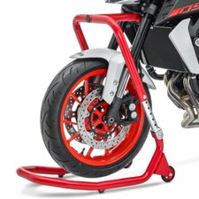Béquille avant sous T de fourche V5 pour Ducati Streetfighter/ S 09-13 rouge