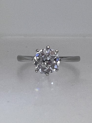 Bague solitaire diamant taille - bague,