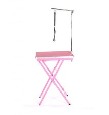 Chien Chat Animaux Soins Mobile Portable Show Exposition Concours Table + Bras