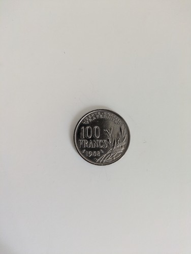Piece 100 francs - 100, 1958