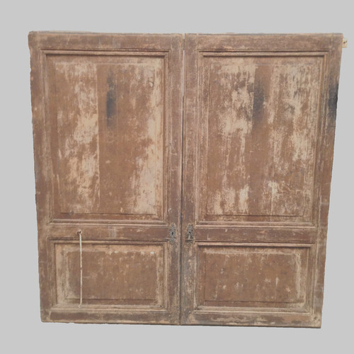 Double portes placard en - double,