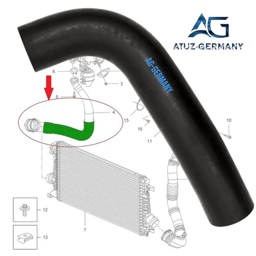 Durite turbo d origine - durite, d'origine