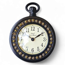 Horloge de table en bois