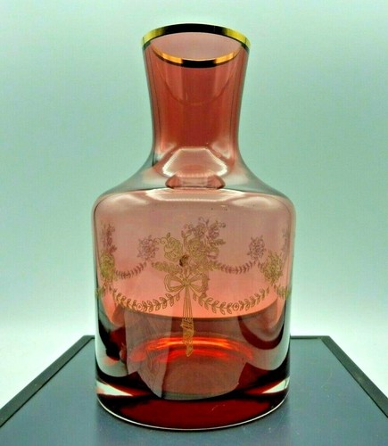 Carafe nuit gravée or - gravée,