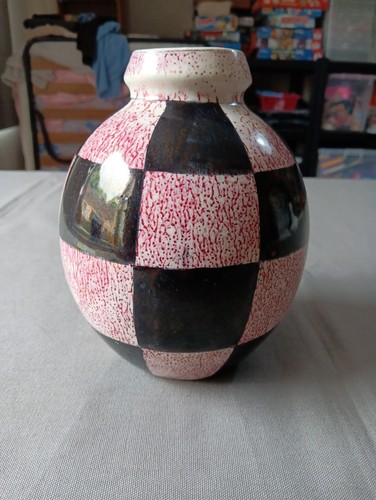 Vase boule art déco 19cm - vase,