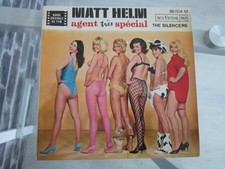 Vinyle 45T 7" Elmer Bernstein, Vikki Carr – The Silencers. 1966.