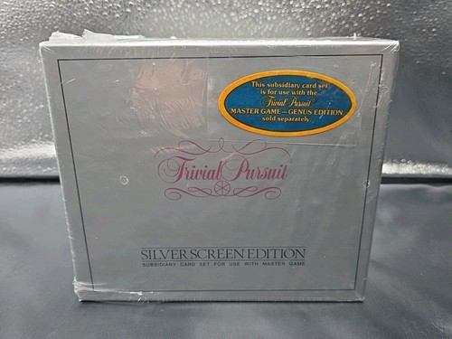 Vintage trivial pursuit - vintage, silver