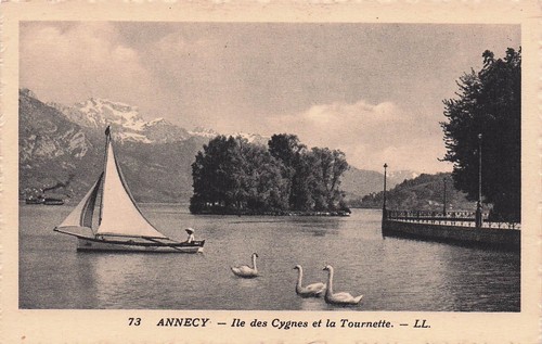 Annecy ile des cygnes la - des, et