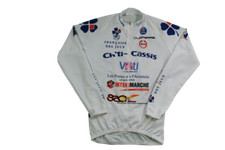 Veste vélo rétro Moa Française des jeux Lapierre Saab Véti Intermarché 1997