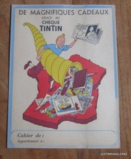 PROTEGE-CAHIERS  TINTIN ~ VINTAGE