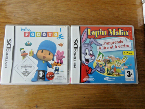 Lot jeux nintendo - de,