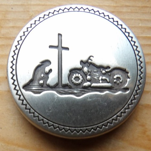 Biker cross concho 1 - at, !