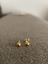 boucles d oreilles or 18
