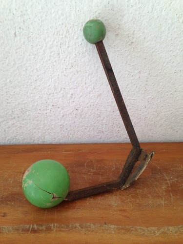 Superbe patère boule verte - superbe, 1